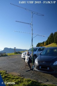 F1JKY-P JN25TE IARU UHF - Le Rotor Humain - by F6HMK