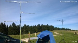 F1JKY-P JN25TE IARU UHF - les Antennes - by F1JKY